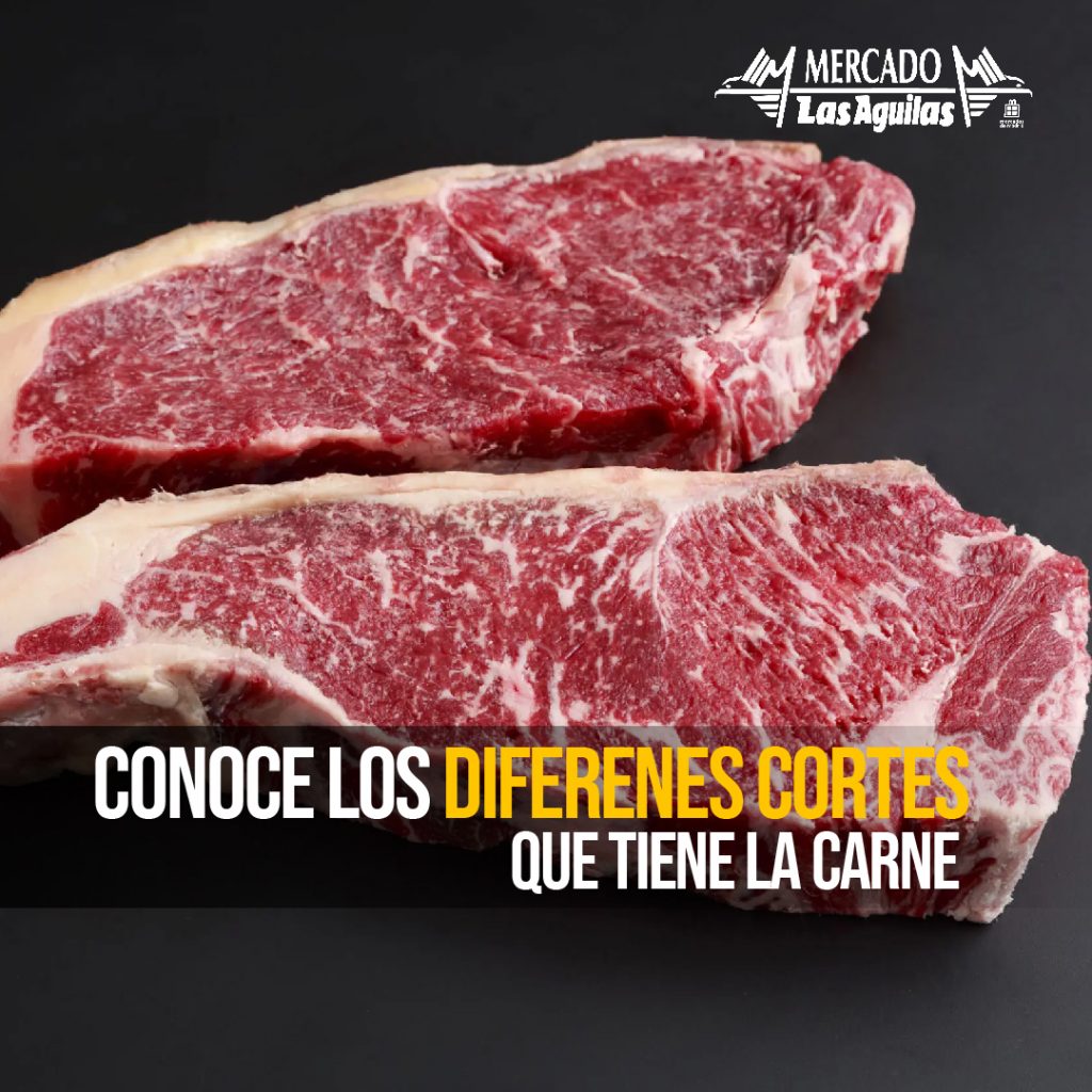 Diferentes tipos de corte de carne
