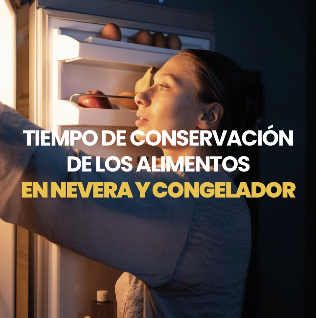 Tiempo de conservación de los alimentos