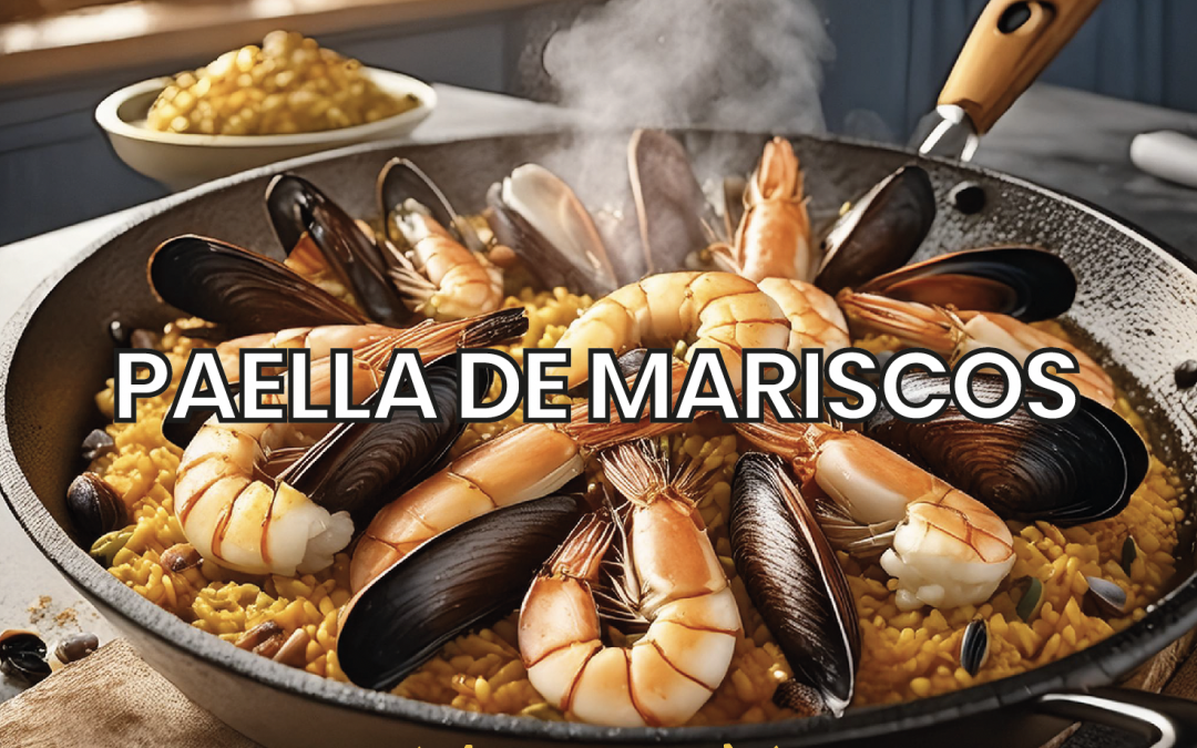 Receta de Paella con marisco