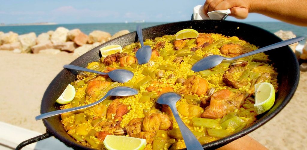 receta paella valenciana tradicional