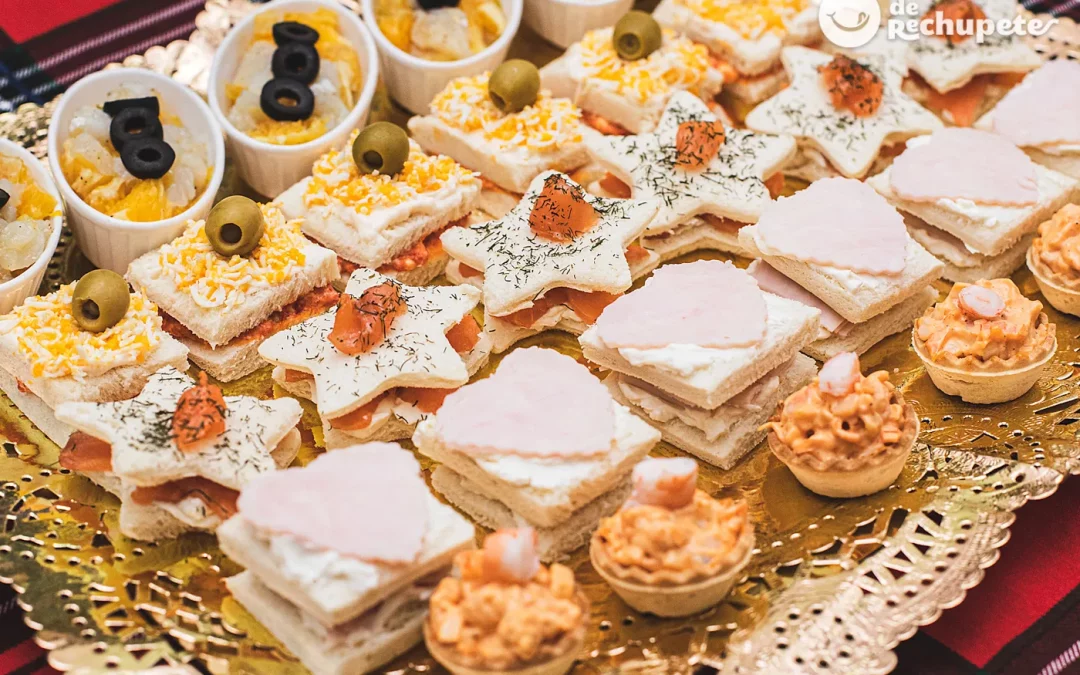 Entrantes para una comida familiar