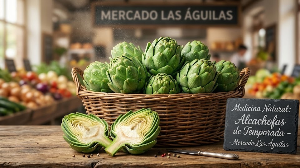 Alimentos frescos y antiinflamatorios del Mercado Las Águilas para desinflamar la barriga en 48 horas